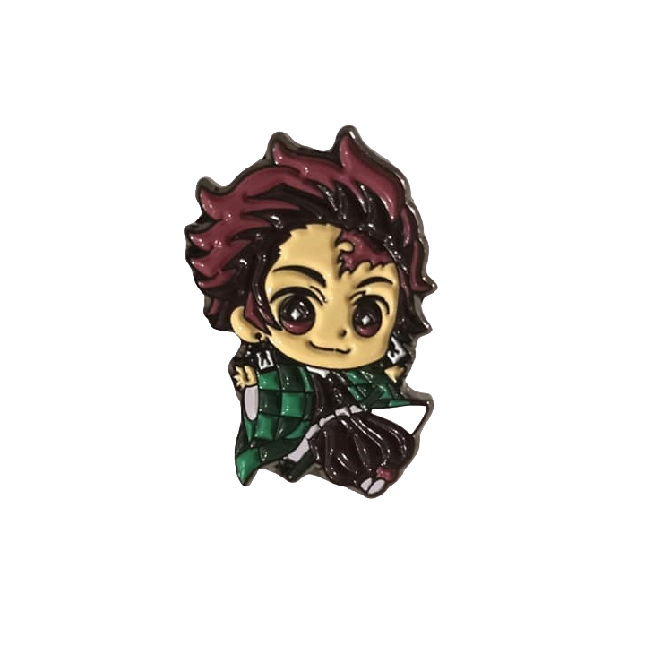  Great Eastern Entertainment Demon Slayer- Tanjiro Pin:  Clothing, Shoes & Jewelry