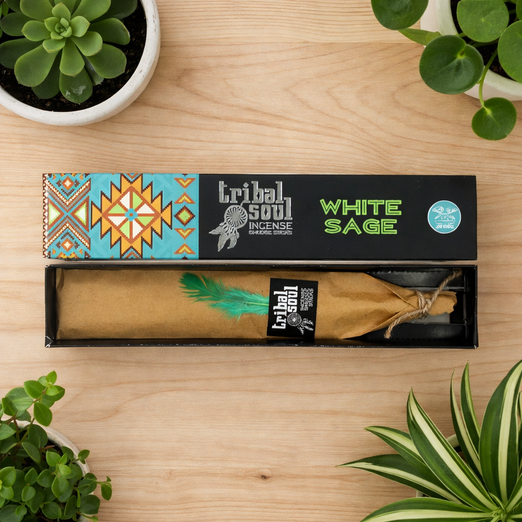 Tribal Soul White Sage Incense Box
