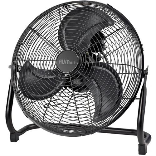 Alva Air 50cm Matte Black Floor Fan