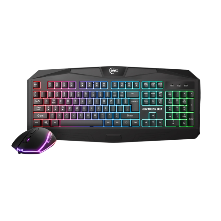 KWG ARIES E1 2 IN 1 GAMING RGB COMBO