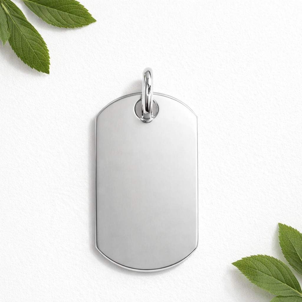 925 Sterling Silver 2.3cm Disc Pendant