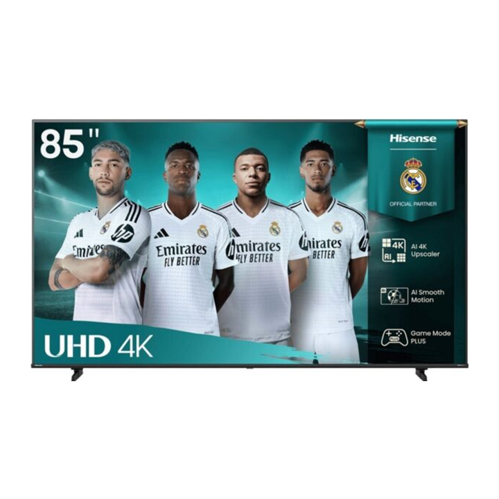 Hisense 85 Inch 4K UHD VIDAA Smart LED TV