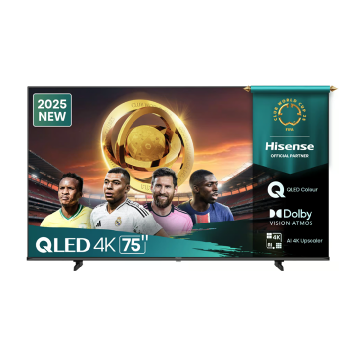 Hisense Q6Q 75 Inch QLED VIDAA Smart LED TV