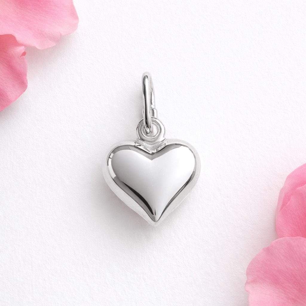 925 Sterling Silver Heart Pendant