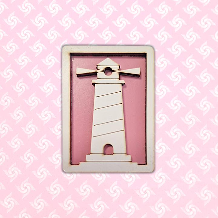Magnet - Lighthouse Pink