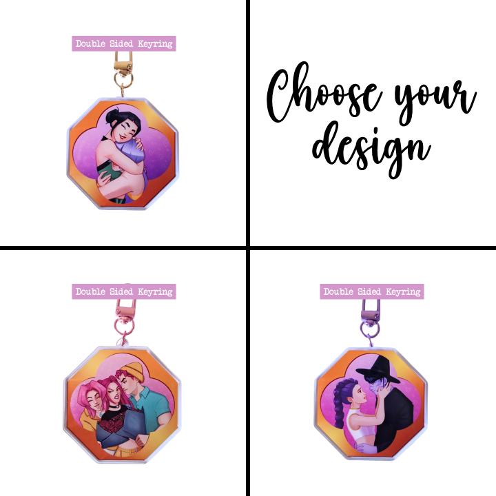 K-pop Demon Hunters Keyrings
