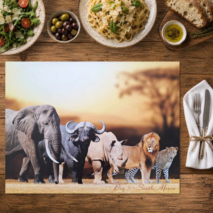 PVC Placemats (Set of 4) - Big 5