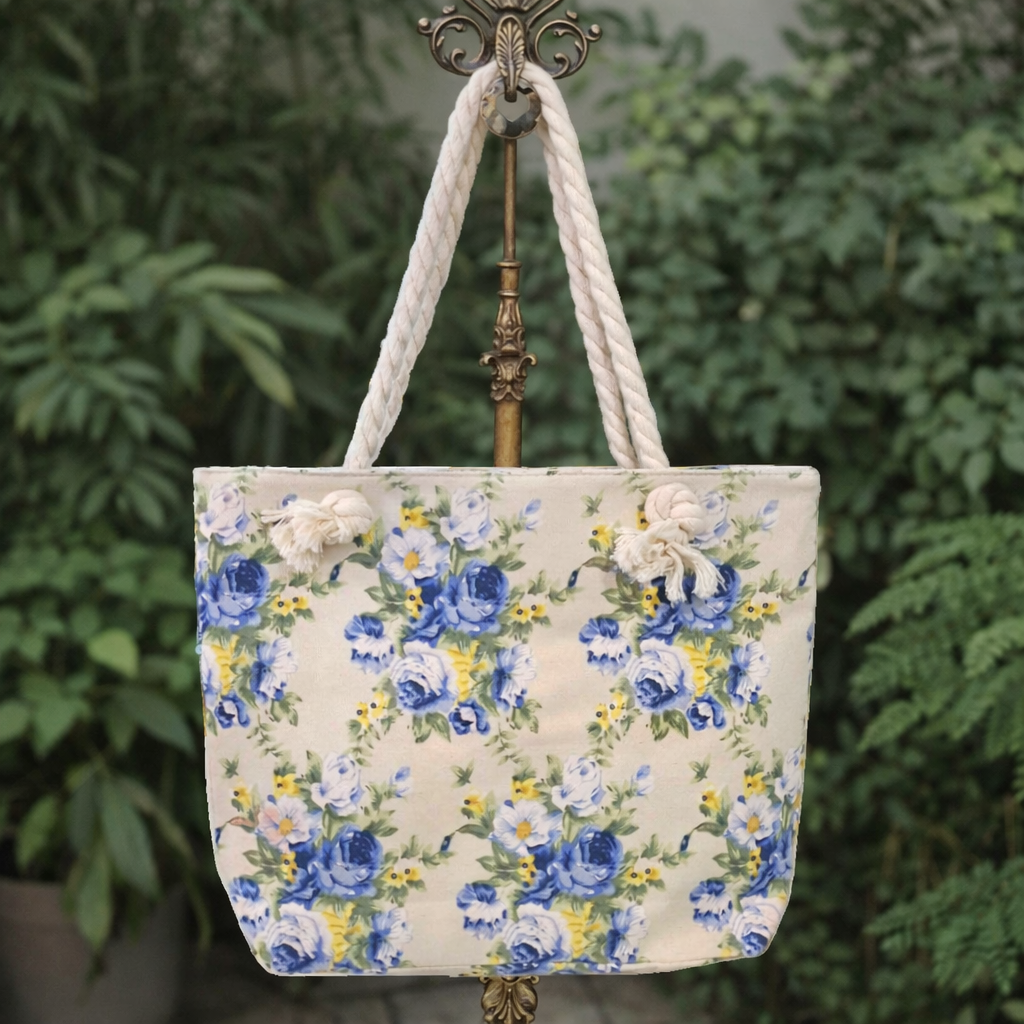 Day Bag - Blue Floral