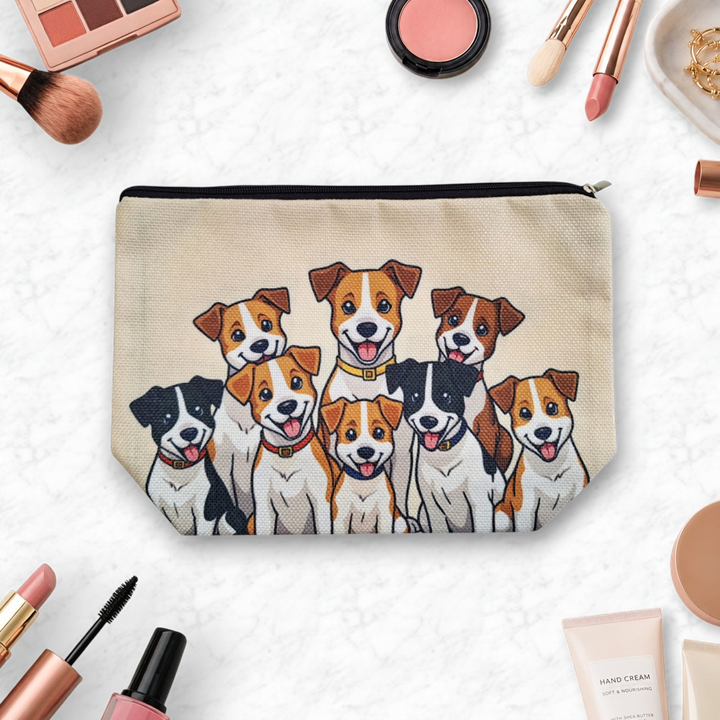Cosmetic Bag - Jack Russel Portrait