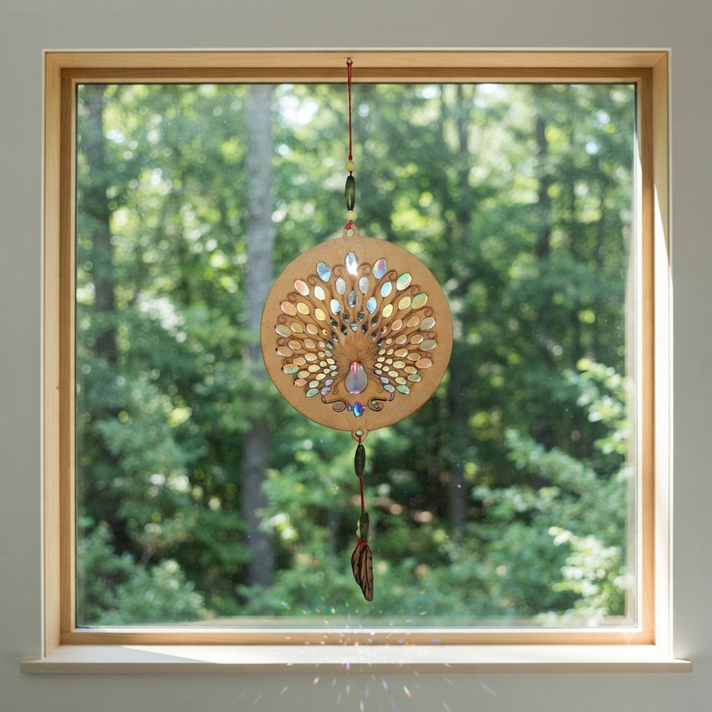 Sun Catcher - Peacock