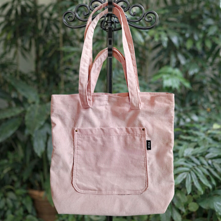 Large Tote Bag by Raya - Light Pink