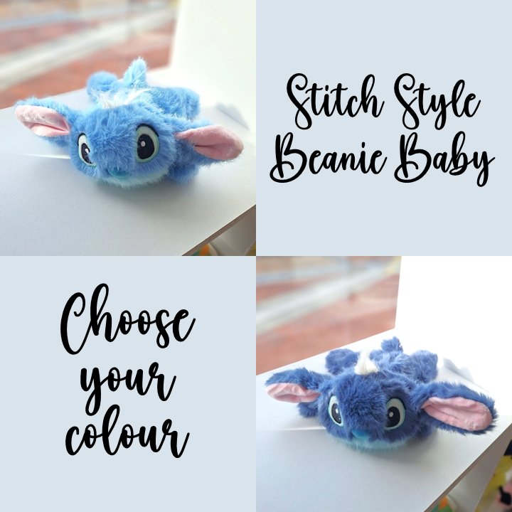 Stitch Style Beanie Baby
