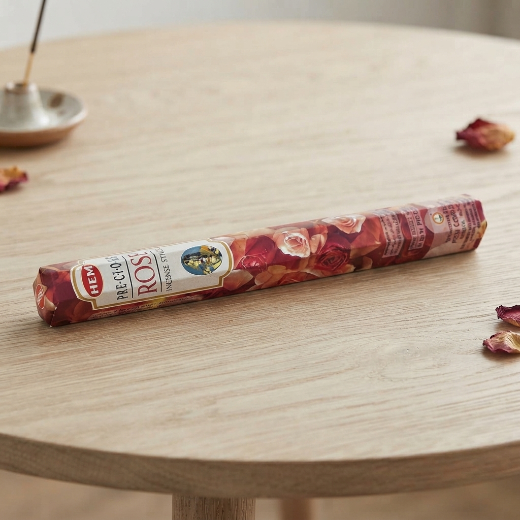 23cm HEM Incense Tube - Precious Rose