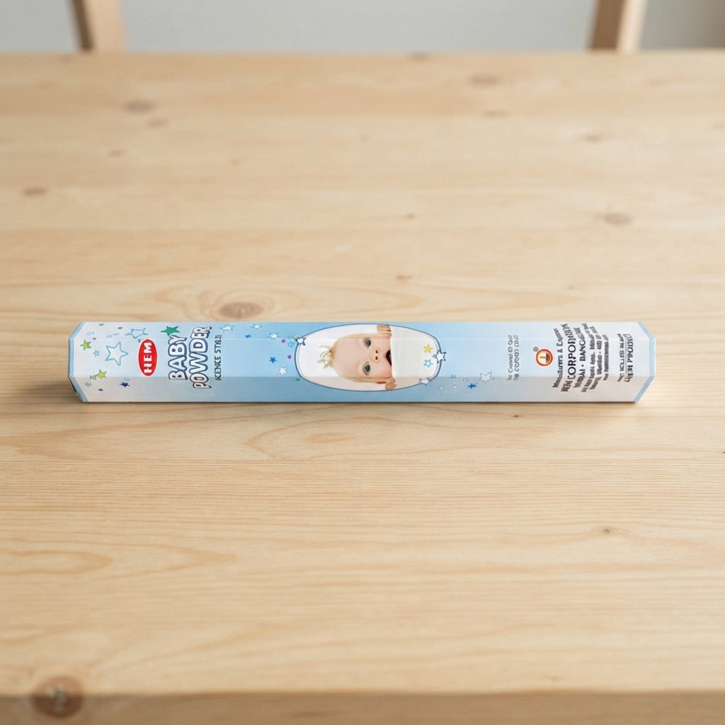 23cm HEM Incense Tube - Baby Powder