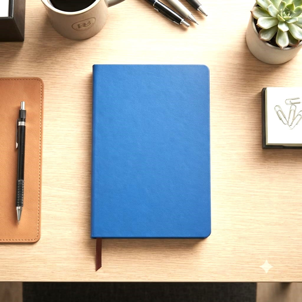 Blue Lined Notebook