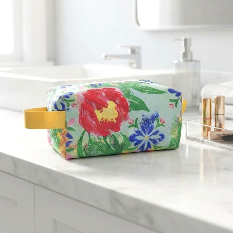 Vintage Bloom Cosmetic Bag