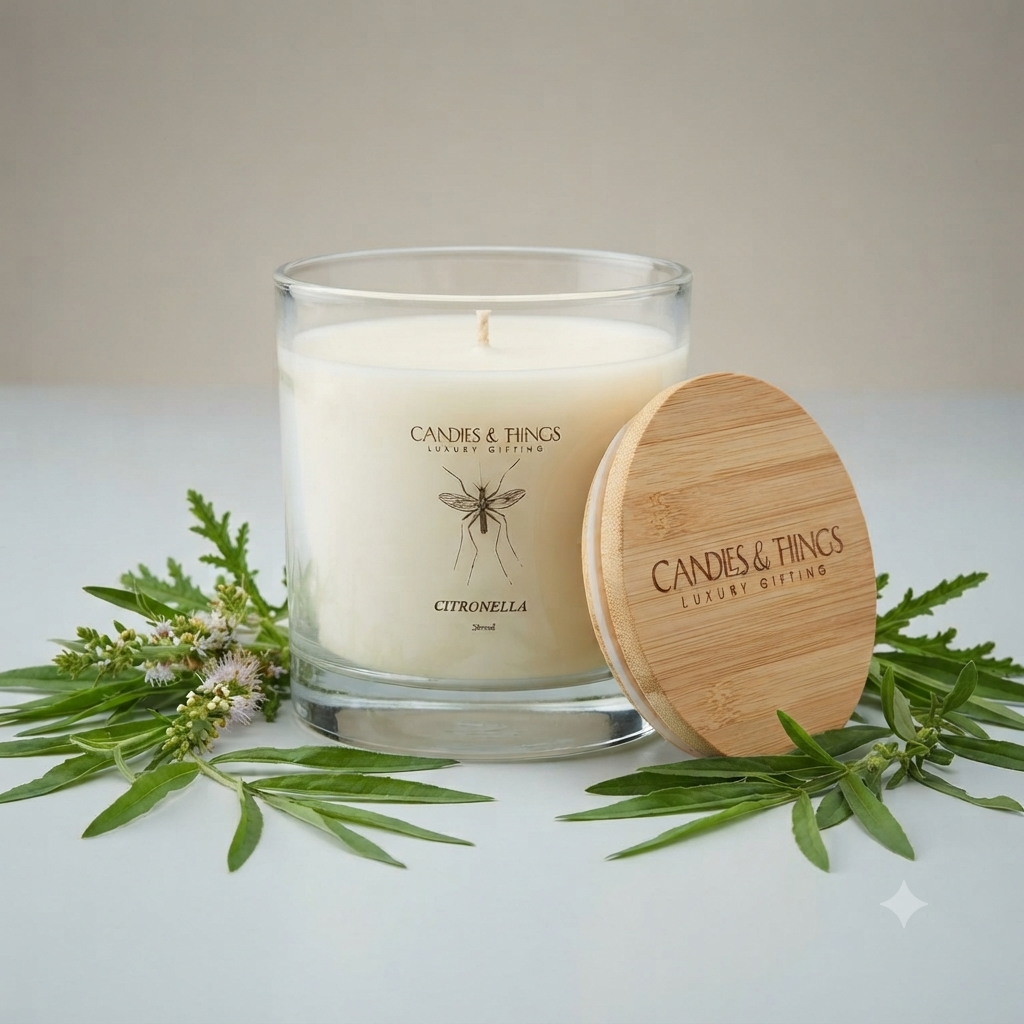 Candles & Things Citronella Soy Wax Candle 300ml