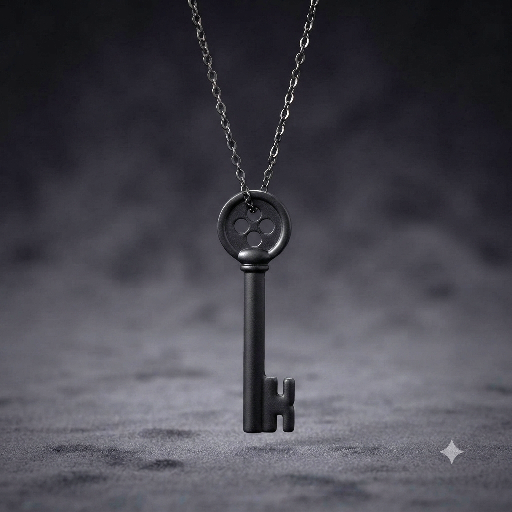 Coraline - The Other World Key Necklace