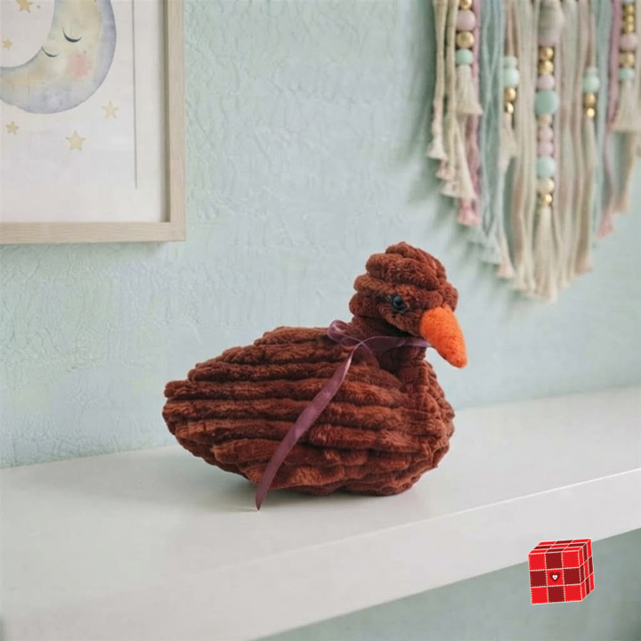Small Brown Swan