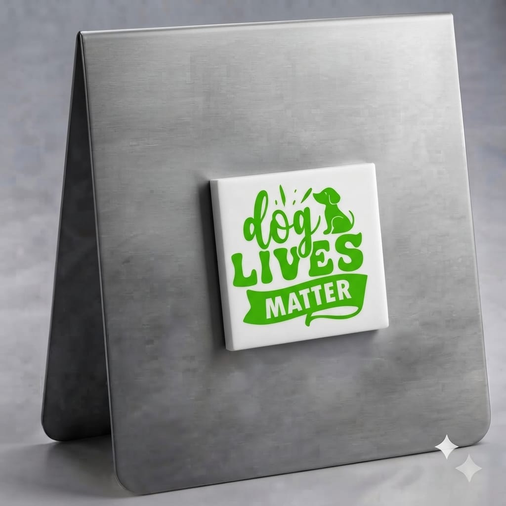 Dog Lives Matter (Green on White)