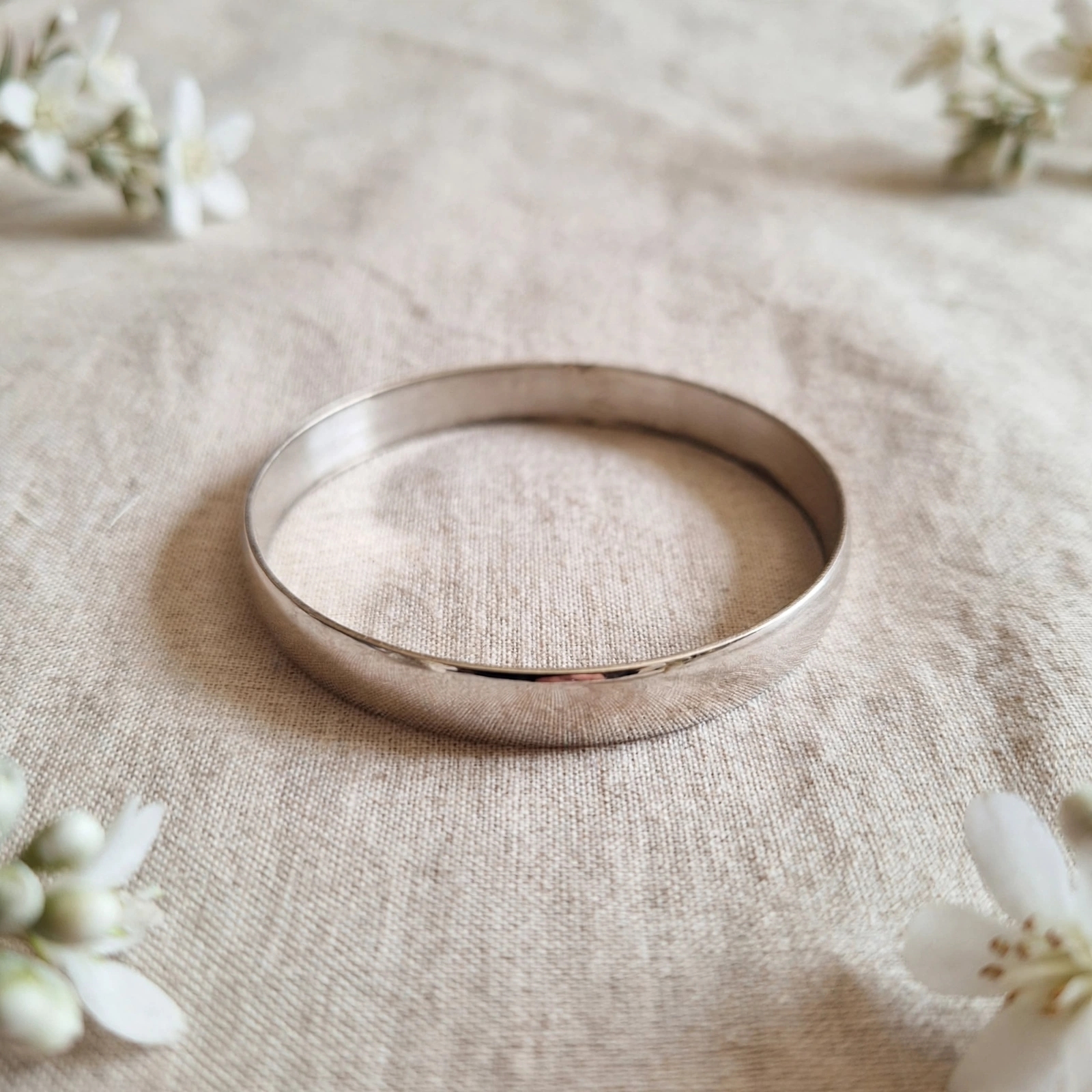 10mm Stainless Steel Bangle (70mm)