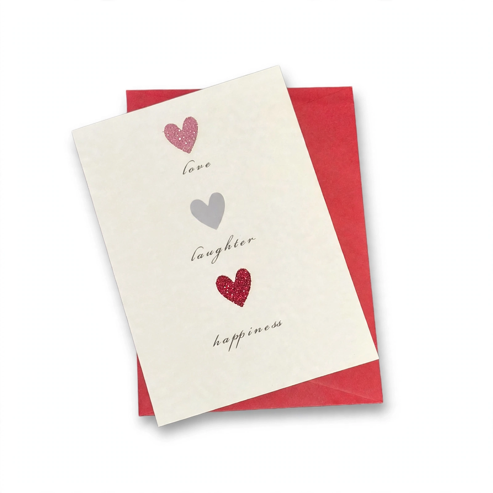 Greeting Card - Love, Laughter, Happiness