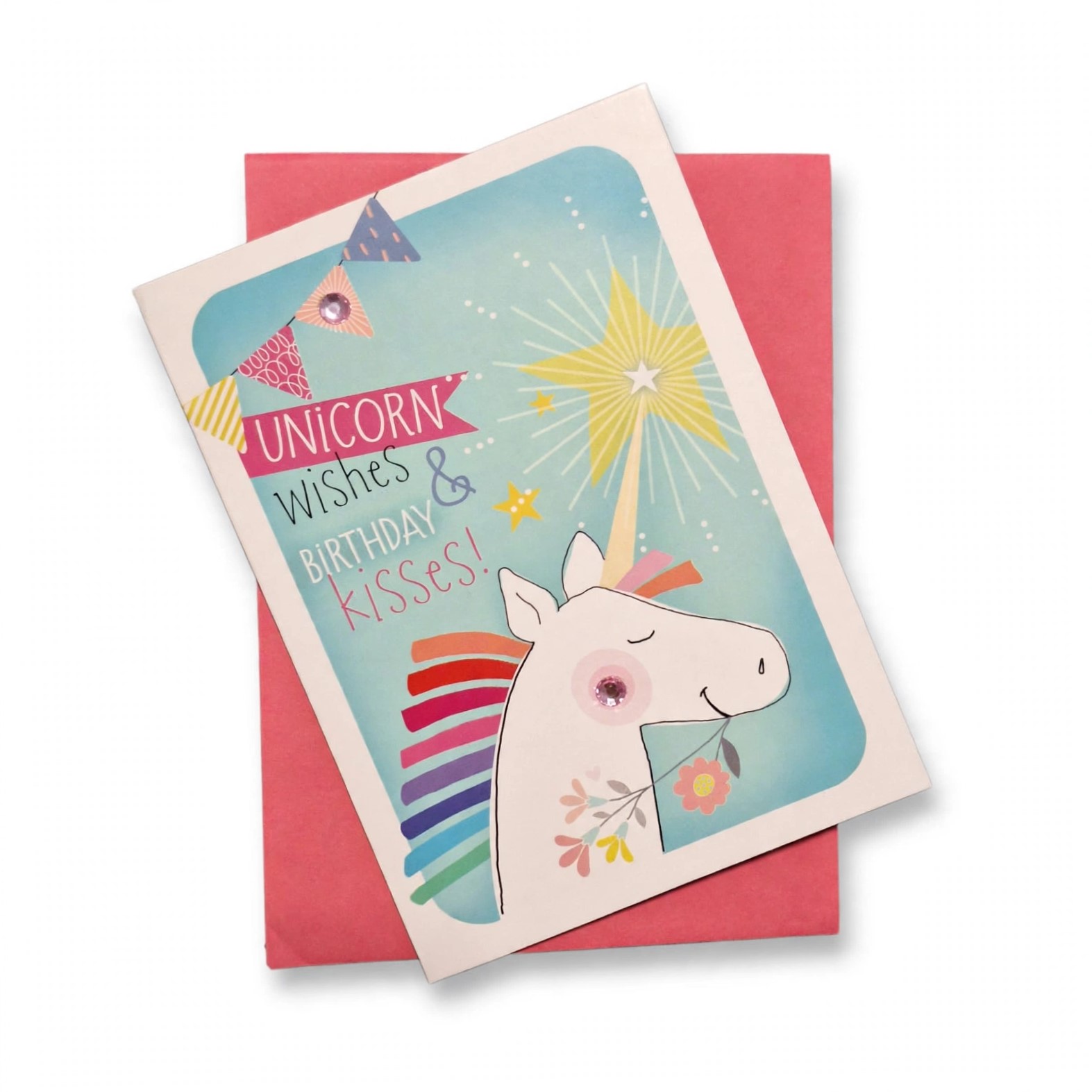 Greeting Card - Unicorn Happy Birthday